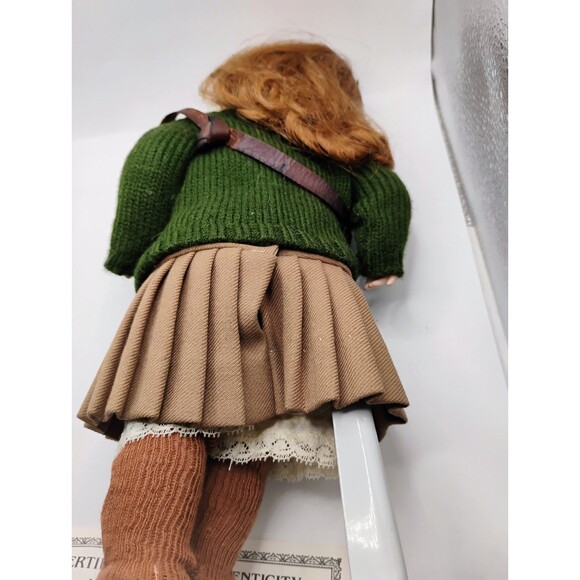 Wendy Lawton Doll "First Day of School" 141 Of 500 Certificate Of Authenticity - Picture 12 of 16